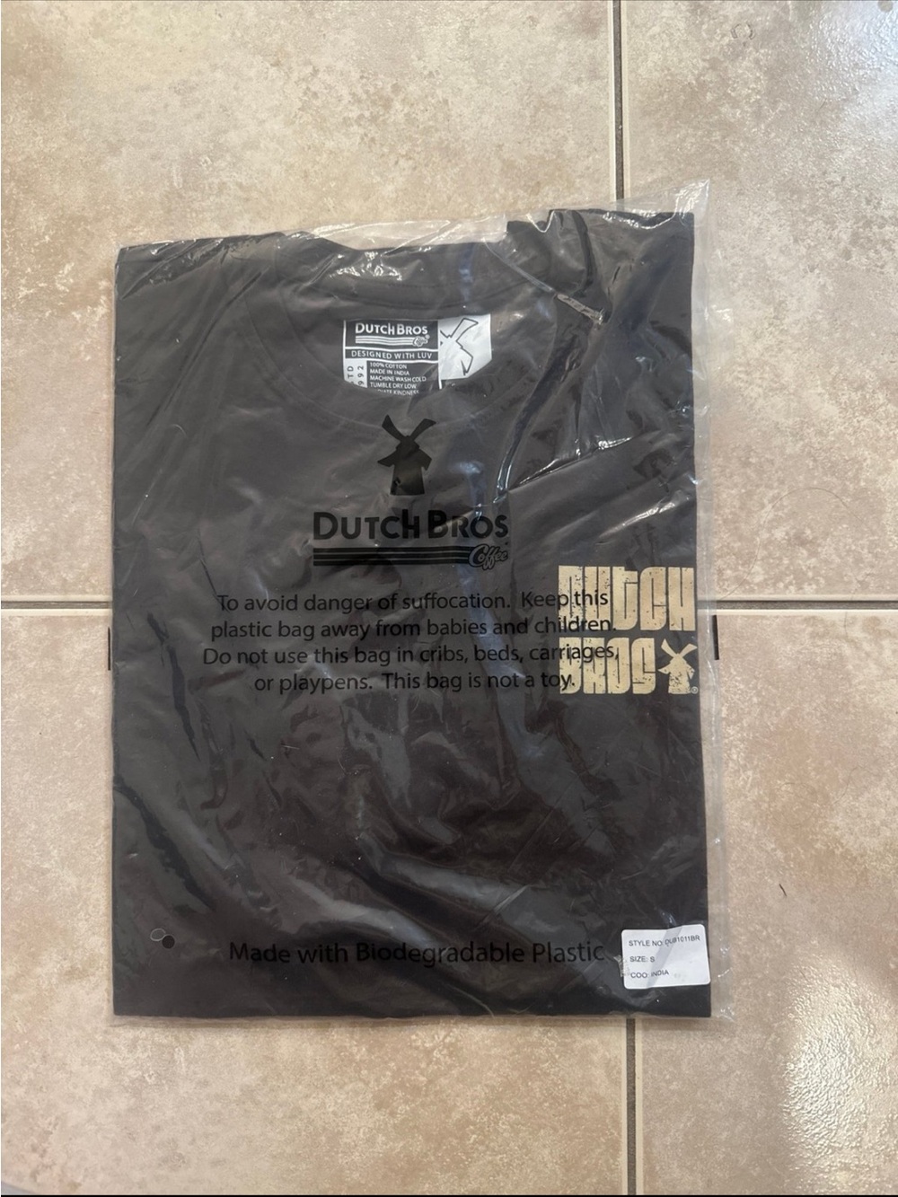 Dutch Bros Brown Logo T-Shirt